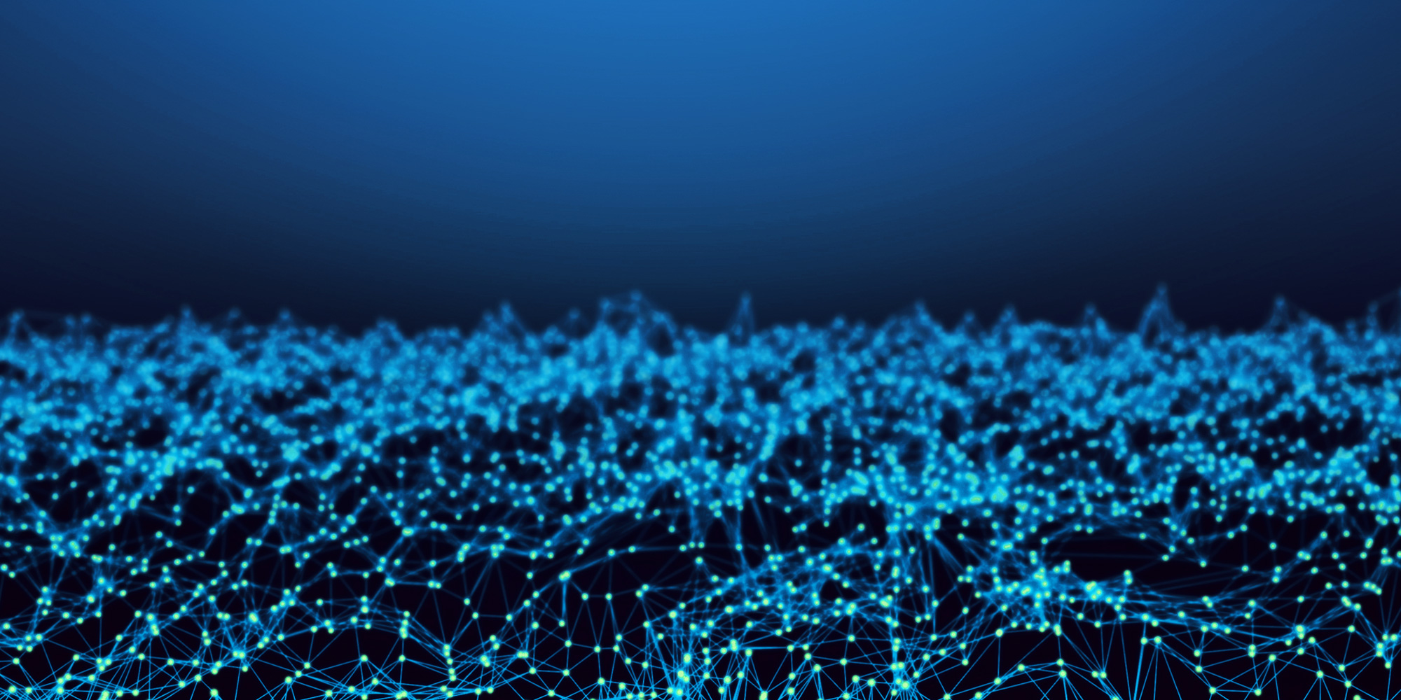 Blue connection background